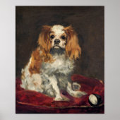 Manet's Dog Painting Poster (Vorne)
