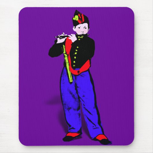 Manets kleiner Flutist ala Mousepad (Vorne)