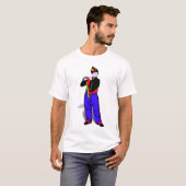 Manets kleiner Flutist Pop Art T-Shirt (Vorne ganz)