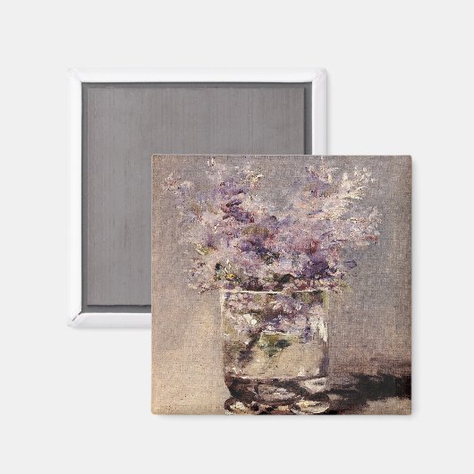 Manet's Lilacs in a Glass - Magnet (Vorderseite/Rückseite)