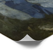 Manet's The Luncheon auf dem Gras Poster (Ecke)