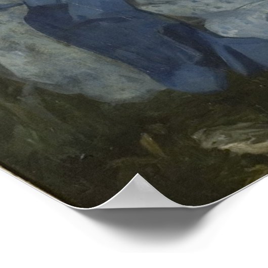 Manet's The Luncheon auf dem Gras Poster (Ecke)