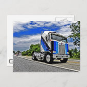 Maney's Aerodyne Cabover Postcard Postkarte (Vorne/Hinten)