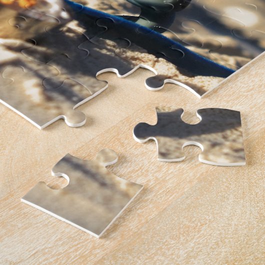 Manfred das Manatis am Strand Puzzle (Seite)