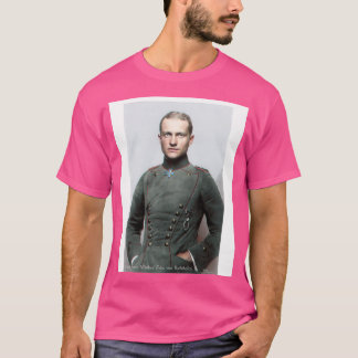 Manfred von Richthofen the Red Baron Graphic T-Shirt