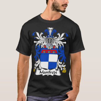 Manfredi Coat of Arms Familienwappen T-Shirt