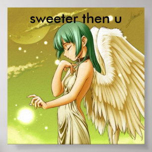 manga angel sweeter then u poster
