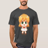 manga anime girl boy T-Shirt (Vorderseite)