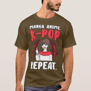 Manga Anime KPop Idol Lover japanische koreanische T-Shirt