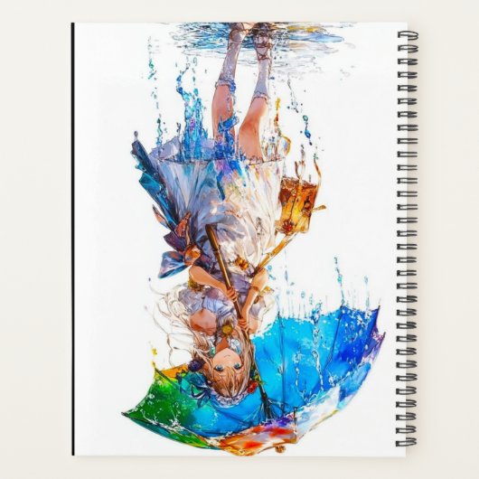 Manga Anime-Notebook Planer (Rückseite)