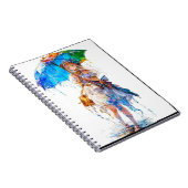Manga Anime Spiral Foto Notebook Notizblock (Rechte Seite)