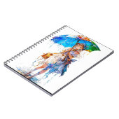 Manga Anime Spiral Foto Notebook Notizblock (Linke Seite)