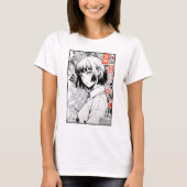 Manga Art Portrait T - Shirt (Vorderseite)