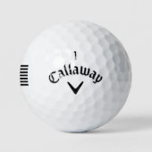 Manga, Betsy Ross Flag oder Circle American Flag Golfball (Logo)