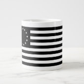 Manga, Betsy Ross Flag oder Circle American Flag Jumbo-Tasse (Vorderseite)