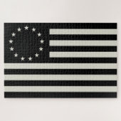 Manga, Betsy Ross Flag oder Circle American Flag Puzzle (Horizontal)