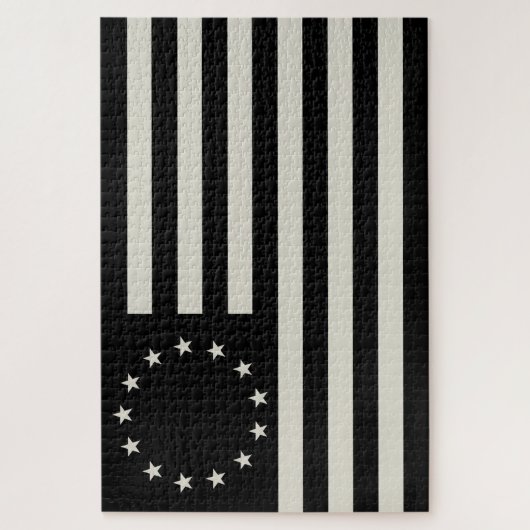 Manga, Betsy Ross Flag oder Circle American Flag Puzzle (Vertikal)