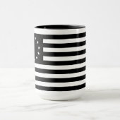 Manga, Betsy Ross Flag oder Circle American Flag Tasse (Zentrum)