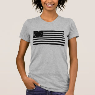 Manga, Betsy Ross Flagge oder Kreis Amerikanische  T-Shirt