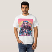 Manga Biker T-Shirt (Vorne ganz)