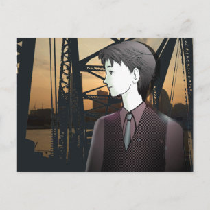 MANGA boy YOKOHAMA Postkarte