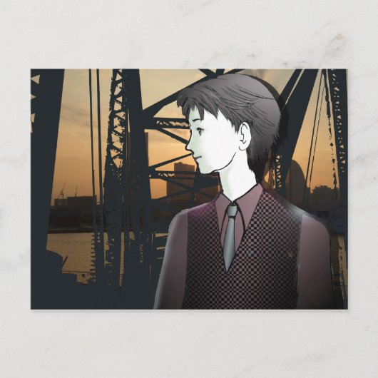 MANGA boy YOKOHAMA Postkarte (Vorderseite)