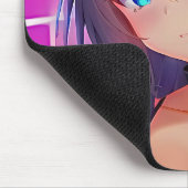 Manga Cat Girl "Eyes on you" Mousepad (Ecke)
