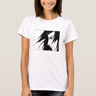 Manga-Charakter mit geblasenem Haar T-Shirt
