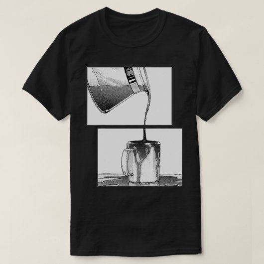 Manga Coffee Break T-Shirt (Design vorne)