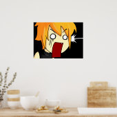 Manga Emote Boy | TAOFEWA Kenneth | Manga Chibi Poster (Küche)