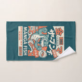 Manga-Fisch Badhandtuch Set (Handtuch)