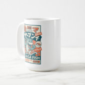 Manga-Fisch Kaffeetasse (Vorderseite Links)
