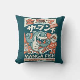 Manga-Fisch Kissen