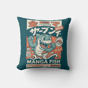 Manga-Fisch Kissen