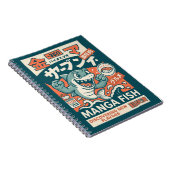 Manga-Fisch Notizblock (Rechte Seite)