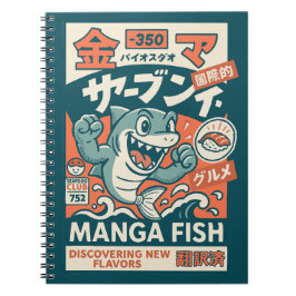 Manga-Fisch Notizblock