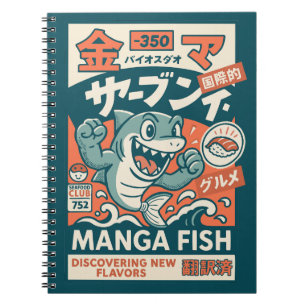 Manga-Fisch Notizblock