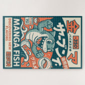 Manga-Fisch Puzzle (Horizontal)