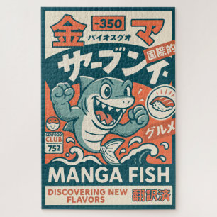 Manga-Fisch Puzzle