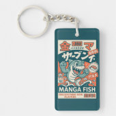 Manga-Fisch Schlüsselanhänger (Vorderseite)