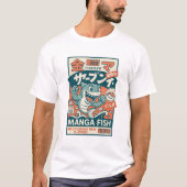 Manga-Fisch T-Shirt (Vorderseite)