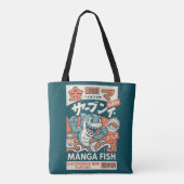 Manga-Fisch Tasche (Rückseite)