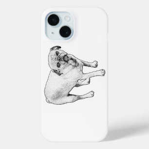 Manga gepunktete Hund Kunst Etui für leuchtendes T Case-Mate iPhone Hülle
