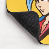 Manga Girl Mousepad (Ecke)