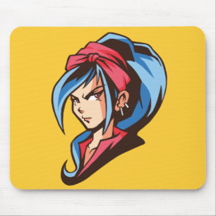 Manga Girl Mousepad