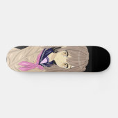 Manga girl skateboard (Horizontal)