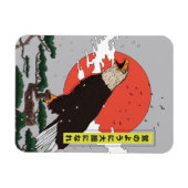 Manga Golden Eagle Magnet (Horizontal)