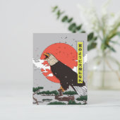Manga Golden Eagle Postkarte (Stehend Vorderseite)