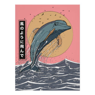 Manga Goldener Adler Poster