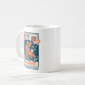 Manga-Hase Kaffeetasse (Vorderseite Links)
